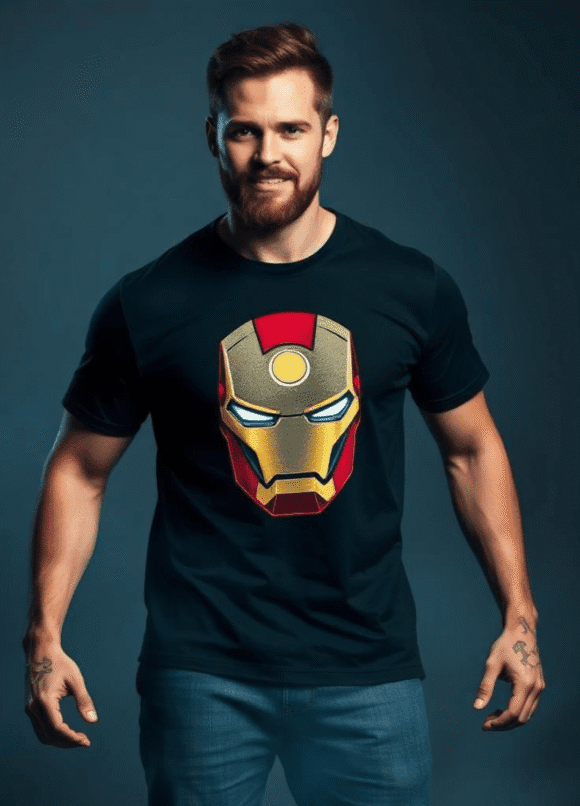 Men (iron man) Standard Crew T-Shirt