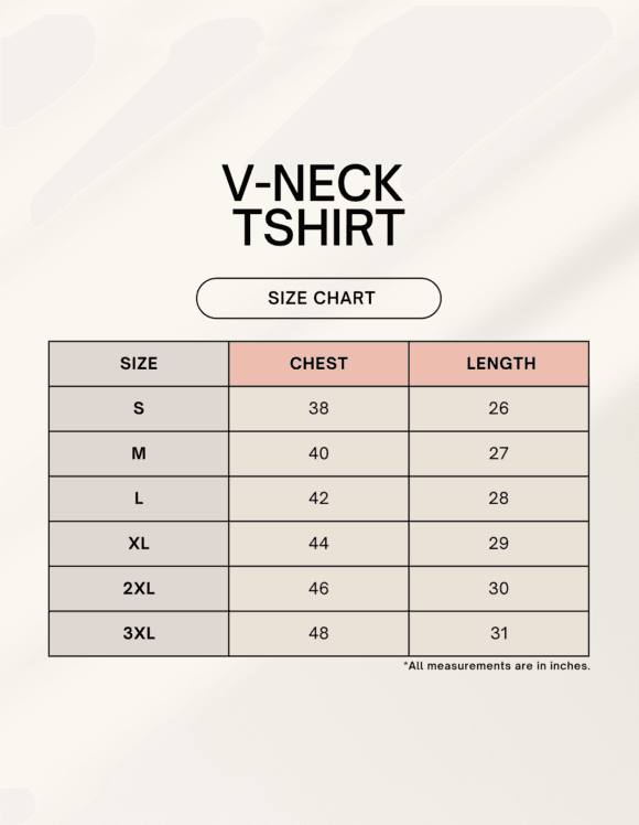 Unisex V Neck T-Shirt - Image 14