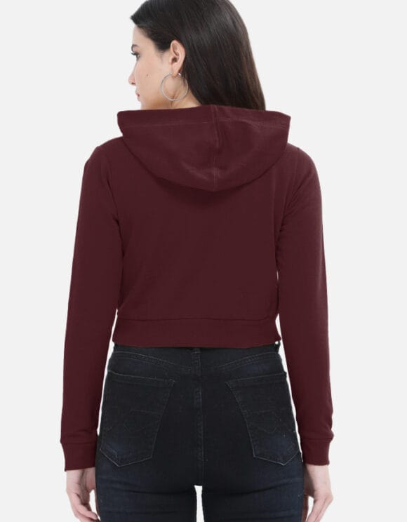 Female Cropped Hoodie - Image 5