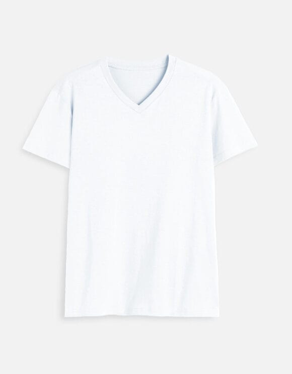 Unisex V Neck T-Shirt - Image 2