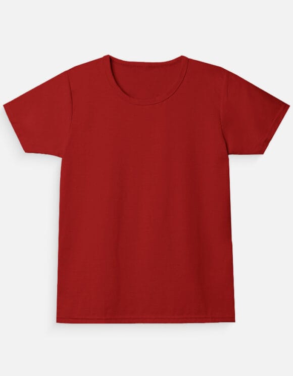 Girl's Crew Neck T-Shirt - Image 9