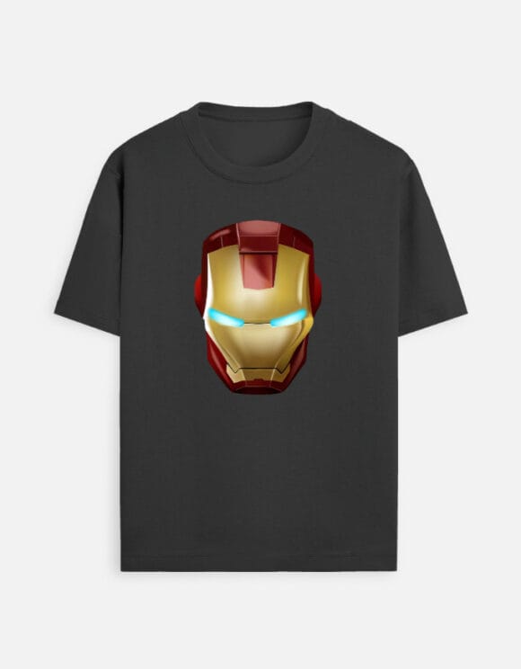 Men (iron man) Standard Crew T-Shirt - Image 2