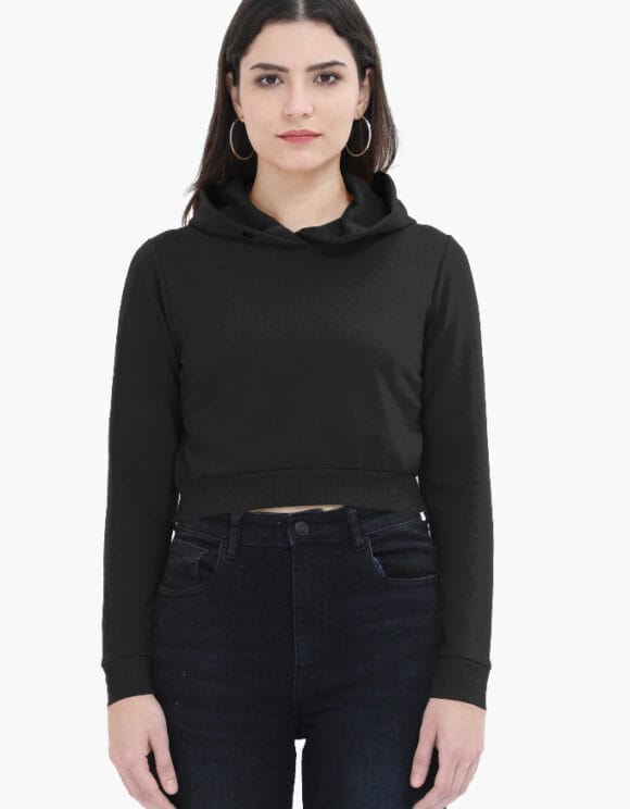 Female Cropped Hoodie - Image 6