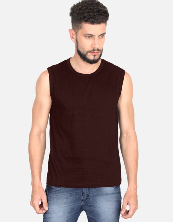 Men's Sleeveless T-Shirt - Image 4
