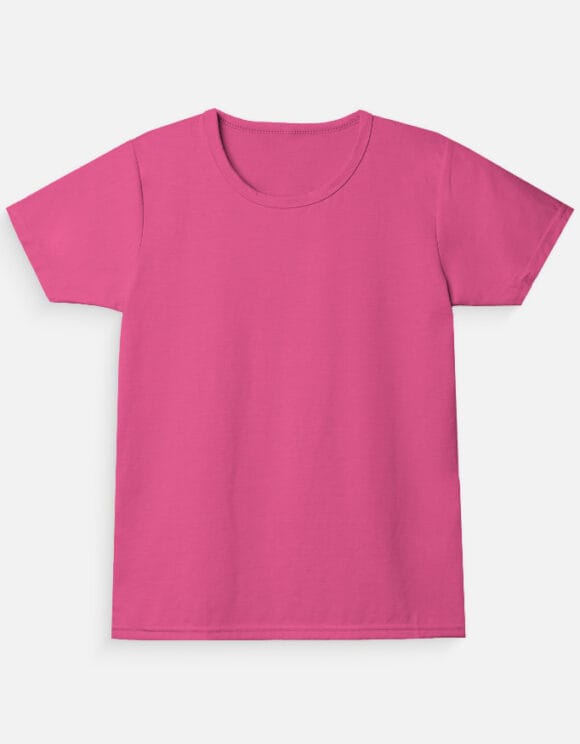 Girl's Crew Neck T-Shirt - Image 7