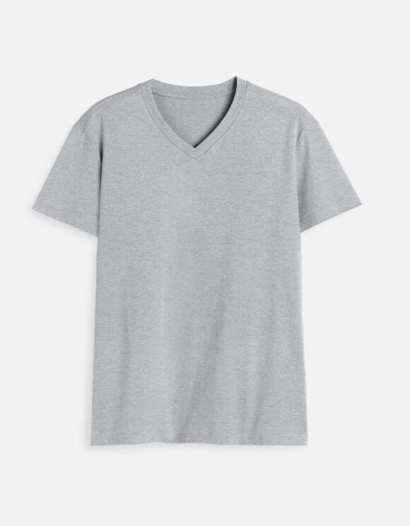 Unisex V Neck T-Shirt - Image 8