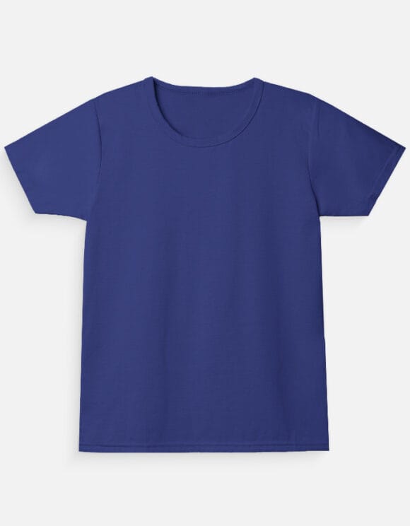 Girl's Crew Neck T-Shirt - Image 4