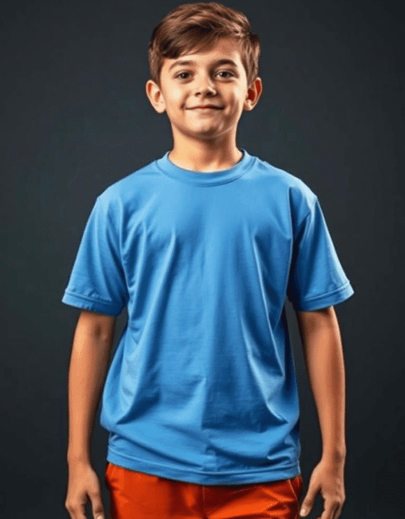 Boy's Crew Neck T-Shirt