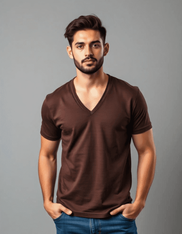 Unisex V Neck T-Shirt
