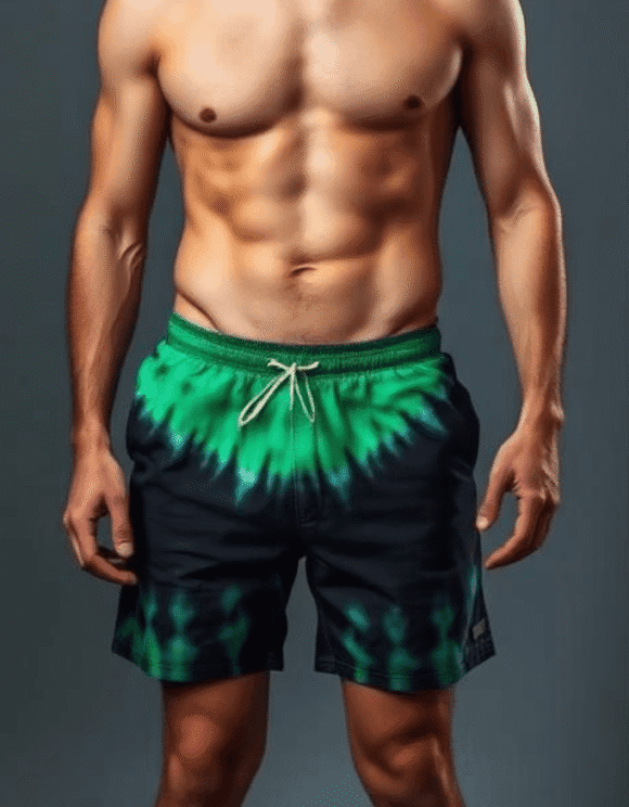 Unisex Tie Dye Shorts